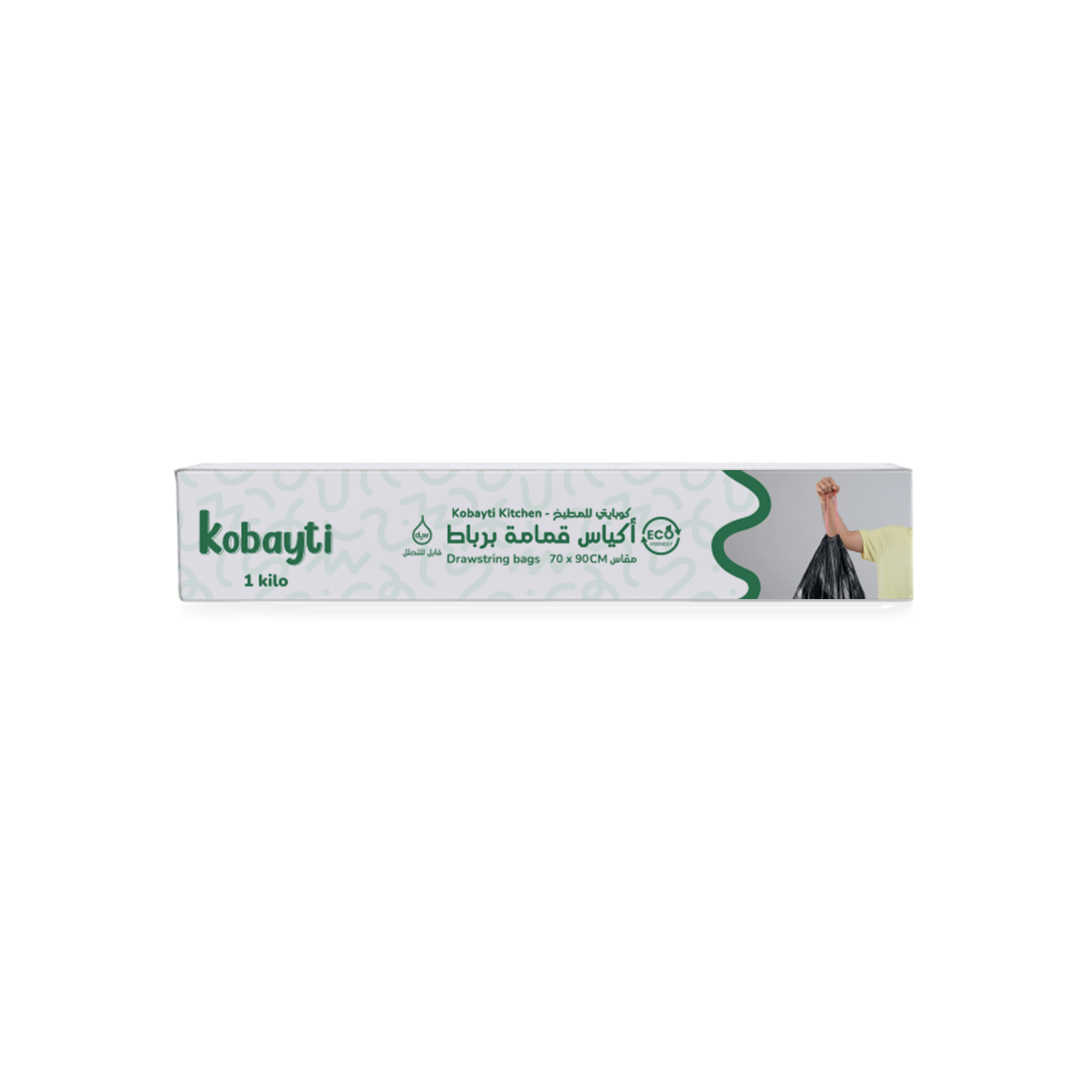 Tape Tie Garbage Bags Carton - 1 Kilo